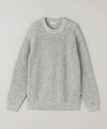 BEAUTY&YOUTH UNITED ARROWS | クリスプ アゼ フォルム クルーネック ニット ‐ウォッシャブル‐(ニット/セーター)