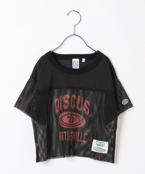 LEPSIM（レプシィム）の「【DISCUS／ディスカス】(KIDS)ロゴメッシュT　129361（Tシャツ/カットソー・レディース・グレイッシュベージュ/ブラック/ホワイト系その他/ネイビー・130）」の3枚目の写真