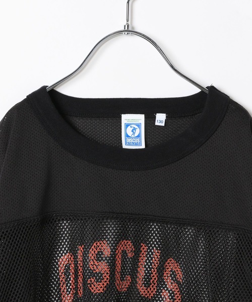 LEPSIM（レプシィム）の「【DISCUS／ディスカス】(KIDS)ロゴメッシュT　129361（Tシャツ/カットソー・レディース・グレイッシュベージュ/ブラック/ホワイト系その他/ネイビー・130）」の6枚目の写真