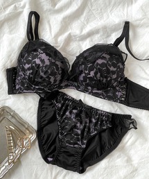 FR2 ブラック ブラジャーショーツセット FR2 ブラック ブラジャーショーツセット fran de lingerie