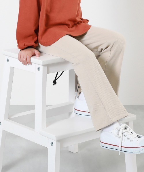 devirock(デビロック)の「ウルトラストレッチ セミフレアパンツ(やわらかタッチ)(その他パンツ・キッズ・ヘザーチャコール/グレー系1/ネイビー系1/ダークブラウン/ブラック/ブルー系6/パープル系5/ブルー系1・100cm/110cm/120cm/130cm/140cm/150cm/160cm)」の22枚目の写真
