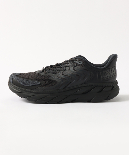 HOKA(ホカ)の「HOKA ONE ONE (ホカ オネオネ) U CLIFTON LS 1141550-BASP(スニーカー・メンズ・ブラック・26.5cm/27cm/27.5cm/28cm/26cm)」の2枚目の写真