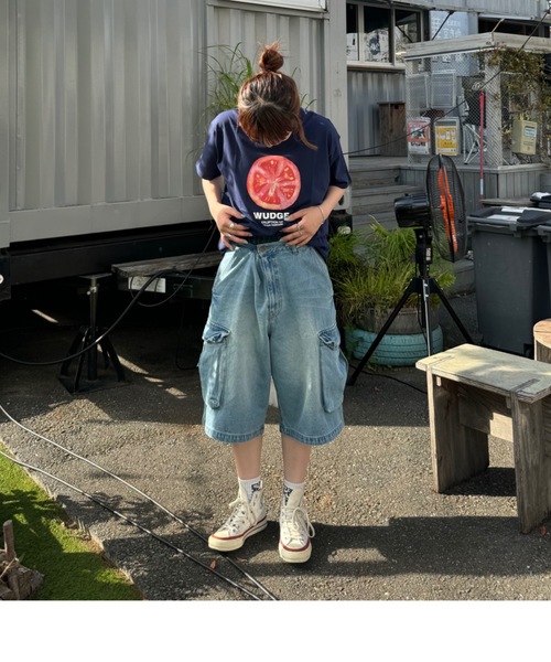 セール】Denim half cargo pants（その他パンツ）｜WudgeBoy