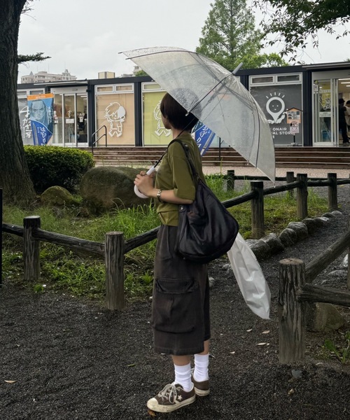 WudgeBoy（ワッジボーイ）の「Denim half cargo pants（その他パンツ・レディース・ブラック/ブルー・MEDIUM/LARGE）」の13枚目の写真