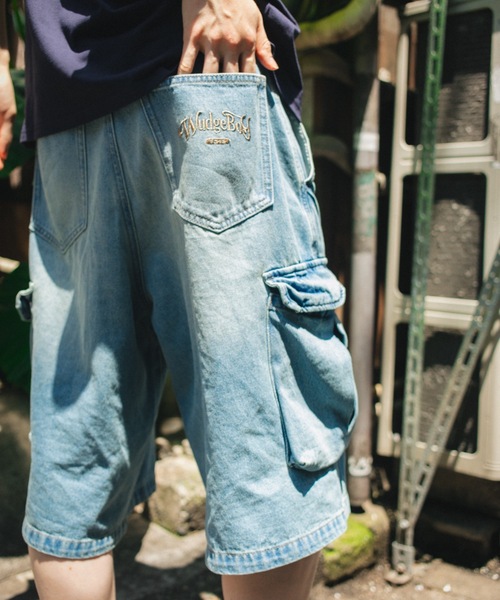 セール】Denim half cargo pants（その他パンツ）｜WudgeBoy