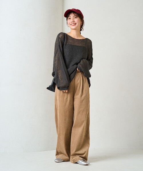 FREAK'S STORE(フリークスストア)の「限定展開 ROVERETO/ロベレート スリット ステッチ デザイン パンプス(フラットシューズ)(パンプス・レディース・ナチュラル/シルバー/ブラック・36/37/38)」の7枚目の写真