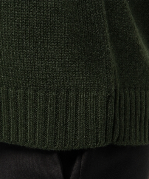 WEGO（ウィゴー）の「◆WEGO/ケーブルVネックニット（ニット/セーター・メンズ・グリーン/マスタード/オフホワイト/ブラック・MEDIUM/LARGE）」の8枚目の写真