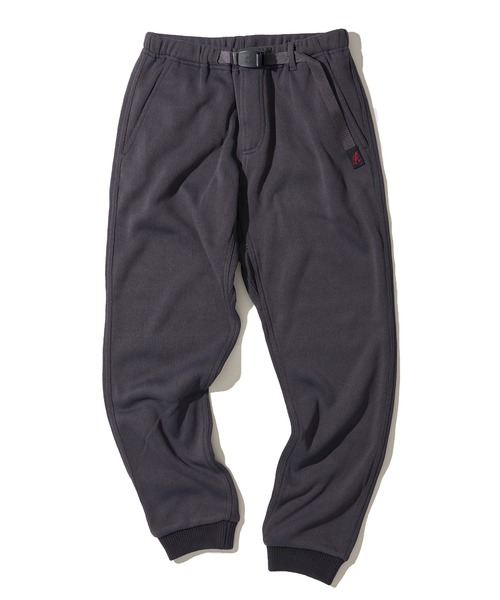 Gramicci（グラミチ）の「【Gramicci/グラミチ】BONDING KNIT FLEECE NARROW RIB PANT  / ニットフリース ナローリブパンツ G2FU-P018（その他パンツ・メンズ・オートミール/ブラック/オリーブ/グレー/チャコールグレー/ダークグレー・SMALL/MEDIUM/LARGE/X-LARGE）」の4枚目の写真