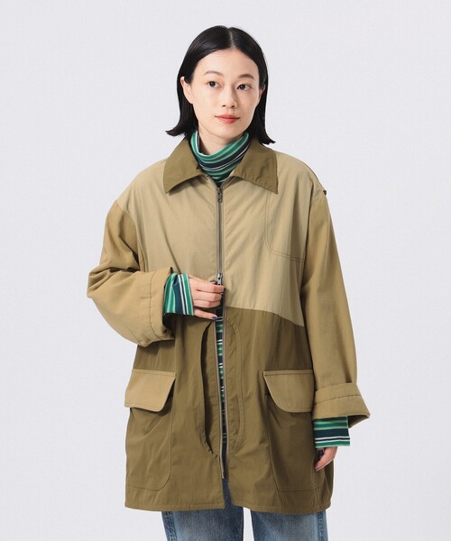 BEAMS BOY／ハンティング ディテール ビ ッグコート BEAMS BOY（ビームスボーイ）の「ハンティング ディテール ビッグ