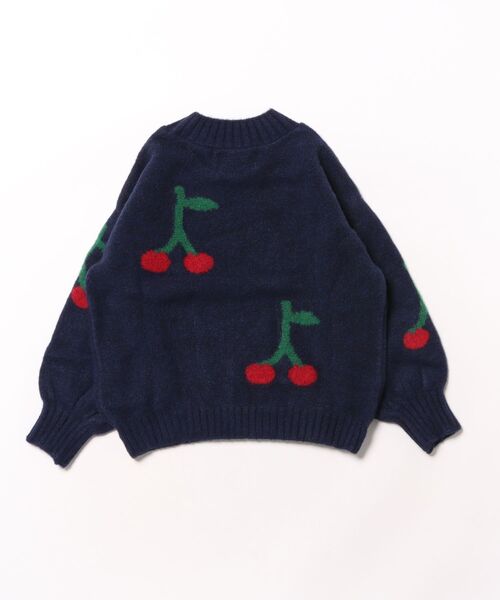 BOBO CHOSES（ボボショーズ）の「Bobo Cherry all over turtle neck jumper（ニット/セーター・キッズ・ネイビー・4-5YEAR/2-3YEAR/6-7YEAR）」の7枚目の写真