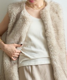 Rouge vif | モールニットタンクトップ(タンクトップ)