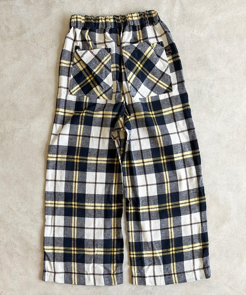 A BOND（アボンド）の「チェックボリュームパンツ/おとな（その他パンツ・レディース・ブラウン/グリーン/イエロー・160cm）」の9枚目の写真