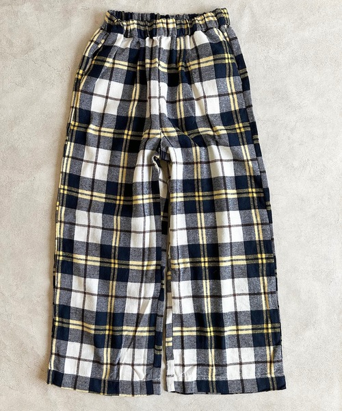 A BOND（アボンド）の「チェックボリュームパンツ/おとな（その他パンツ・レディース・ブラウン/グリーン/イエロー・160cm）」の8枚目の写真