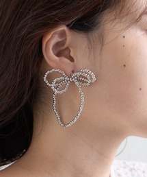 CIAOPANIC TYPY | lilメタルボールリボンピアス(ピアス（両耳用）)