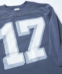 JACKSON MATISSE | 【JACKSON MATISSE/ジャクソンマティス】17 Football Tee　フットボール　7分袖　バックプリント　ナンバー　Tシャツ(Tシャツ/カットソー)