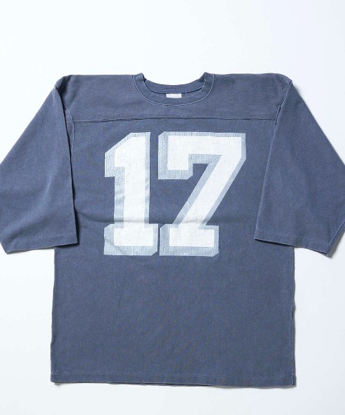 JACKSON MATISSE（ジャクソンマティス）の「【JACKSON MATISSE/ジャクソンマティス】17 Football Tee　フットボール　7分袖　バックプリント　ナンバー　Tシャツ（Tシャツ/カットソー・メンズ・ブラック・MEDIUM/LARGE/X-LARGE）」の3枚目の写真