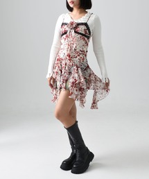 .KOM（ドットコム）の「A'GEM/9 × .kom 『.KOM/ドットケーオーエム』 柄 ワンピース（ワンピース・メンズ）」