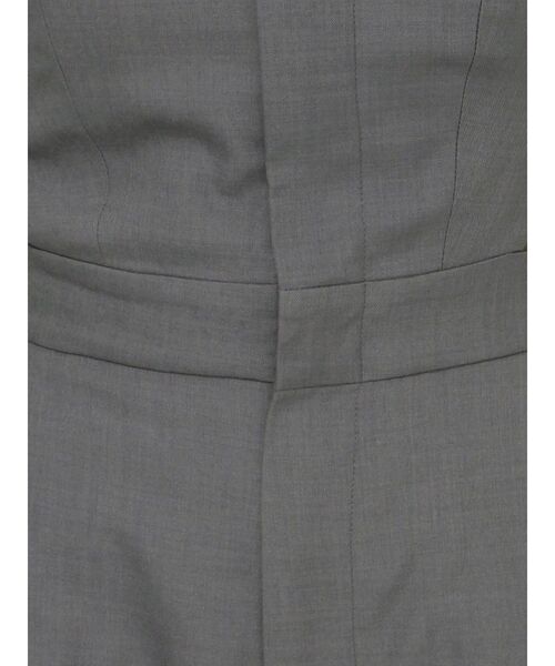 MURUA（ムルーア）の「サイドカットロンパース（ワンピース・レディース・グレー/モカ・1/2）」の3枚目の写真