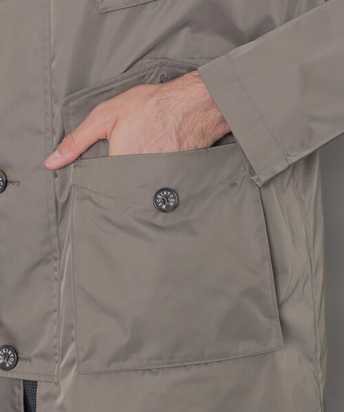 美品マッキントッシュロンドン XL berwick モッズコート ボアライナー セール】【BERWICK LONG】高密度ポリエステルアウター（モッズ