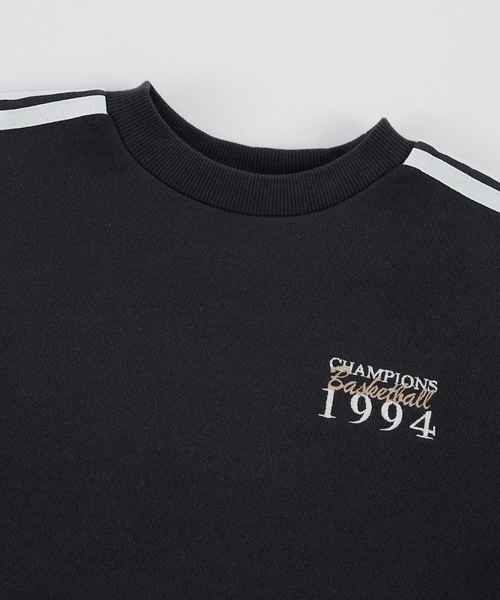 Ocean&Ground（オーシャン&グラウンド）の「ラインスリーブリメイクスウェット（スウェット・キッズ・ブラック/グレー/レッド・80/90/100/110/120/130/95/140）」の13枚目の写真