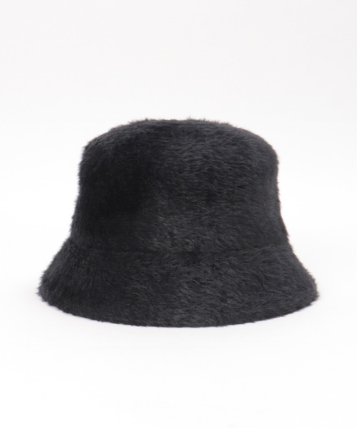 ikka（イッカ）の「シャギーハット（ハット・レディース・ブラック/ライトグレー・FREE）」の4枚目の写真