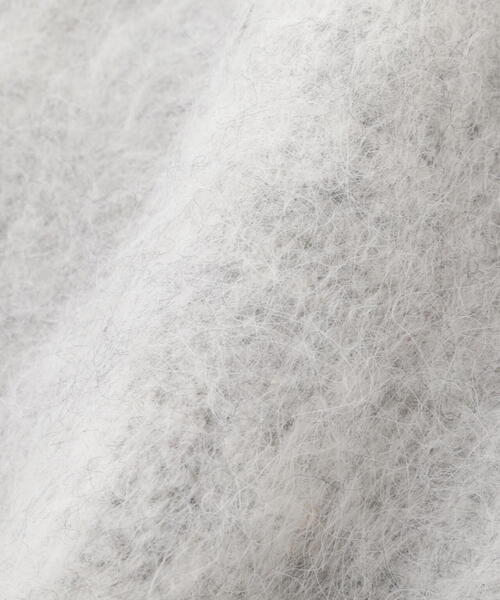 PROPORTION BODY DRESSING（プロポーションボディドレッシング）の「へアリーオフショルニット / 1214270004（ニット/セーター・レディース・グレー/ホワイト系その他/ダークグレー・SMALL/MEDIUM）」の14枚目の写真