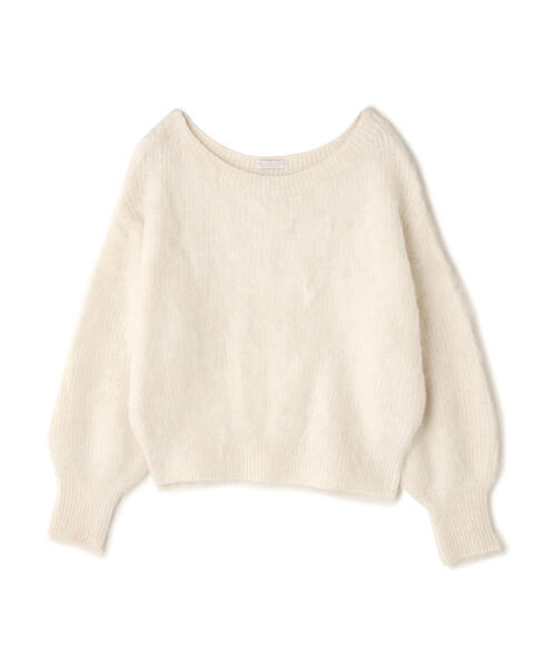 PROPORTION BODY DRESSING（プロポーションボディドレッシング）の「へアリーオフショルニット / 1214270004（ニット/セーター・レディース・グレー/ホワイト系その他/ダークグレー・SMALL/MEDIUM）」の20枚目の写真