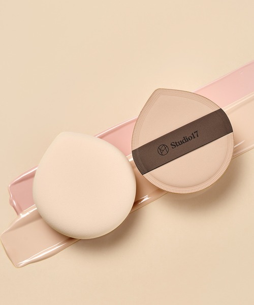 Studio17(スタジオジュウナナ)の「【studio17/スタジオ17】PANG PANG BIG PUFF(ファンデーションパフ しずく型 ドロップ)(パフ・スポンジ・レディース・しずく型・FREE)」の1枚目の写真
