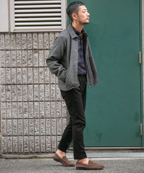 tom定価286,000円B.R別注gabo ロロピアーナ生地ブルゾン46 世界最高峰】LoroPiana/ロロピアーナ FOUR SEASONS Super130s