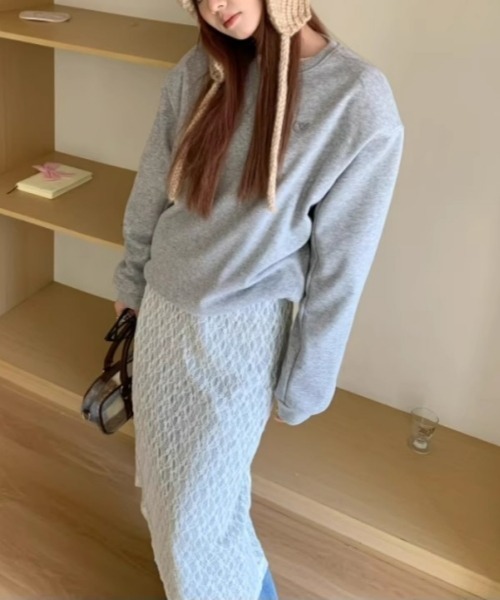 gossip!ロサンゼルス(ゴシップロサンゼルス)の「Y2K風 プルオーバー 長袖ワンピース カジュアルヴィンテージ 重ねアイテム 日常&シンプル(ワンピース・レディース・オフホワイト・FREE)」の11枚目の写真