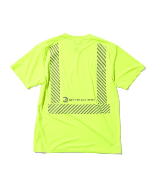 LFYT（エルエフワイティー）の「LFYT ラファイエット【Lafayette】× エムティーエー【MTA】- メッシュTシャツ【CONTRACTOR MESH TEE LA240103】（Tシャツ/カットソー・メンズ・ネイビー/オレンジ/グリーン・LARGE/X-LARGE/XX-LARGE/MEDIUM/SMALL）」の4枚目の写真