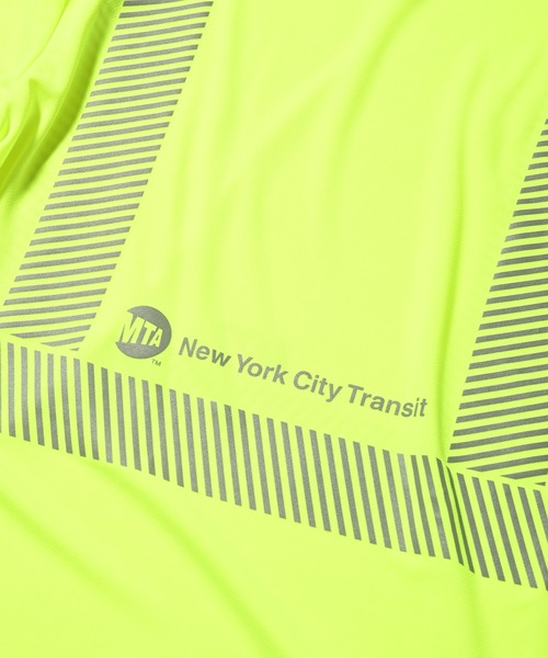 LFYT（エルエフワイティー）の「LFYT ラファイエット【Lafayette】× エムティーエー【MTA】- メッシュTシャツ【CONTRACTOR MESH TEE LA240103】（Tシャツ/カットソー・メンズ・ネイビー/オレンジ/グリーン・LARGE/X-LARGE/XX-LARGE/MEDIUM/SMALL）」の7枚目の写真