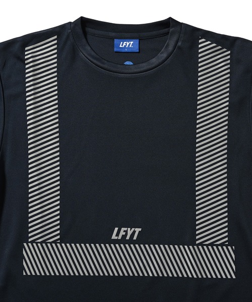 LFYT（エルエフワイティー）の「LFYT ラファイエット【Lafayette】× エムティーエー【MTA】- メッシュTシャツ【CONTRACTOR MESH TEE LA240103】（Tシャツ/カットソー・メンズ・ネイビー/オレンジ/グリーン・LARGE/X-LARGE/XX-LARGE/MEDIUM/SMALL）」の9枚目の写真