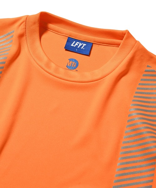 LFYT（エルエフワイティー）の「LFYT ラファイエット【Lafayette】× エムティーエー【MTA】- メッシュTシャツ【CONTRACTOR MESH TEE LA240103】（Tシャツ/カットソー・メンズ・ネイビー/オレンジ/グリーン・LARGE/X-LARGE/XX-LARGE/MEDIUM/SMALL）」の11枚目の写真