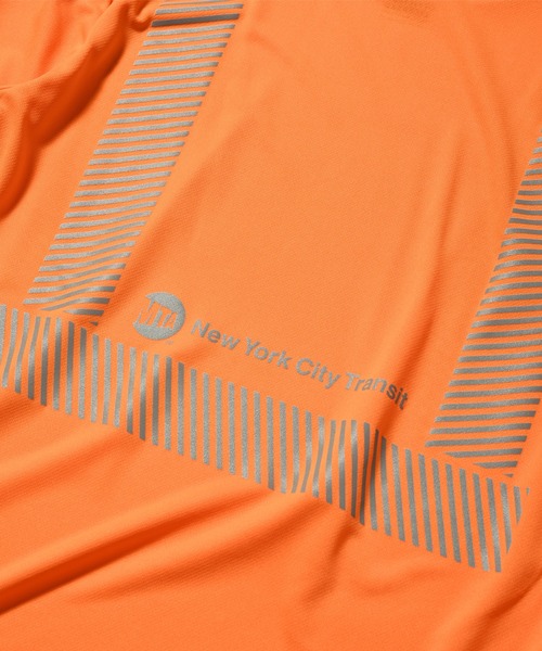 LFYT（エルエフワイティー）の「LFYT ラファイエット【Lafayette】× エムティーエー【MTA】- メッシュTシャツ【CONTRACTOR MESH TEE LA240103】（Tシャツ/カットソー・メンズ・ネイビー/オレンジ/グリーン・LARGE/X-LARGE/XX-LARGE/MEDIUM/SMALL）」の14枚目の写真