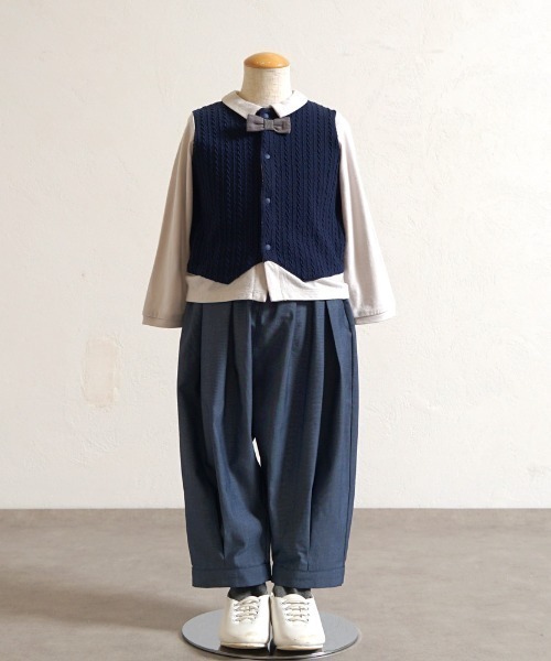 10mois(ディモワ)の「【10mois(ディモワ) 】タックバルーンパンツ 80・90・100cm(その他パンツ・キッズ・グレー/ネイビー・80cm/90cm/100cm)」の19枚目の写真