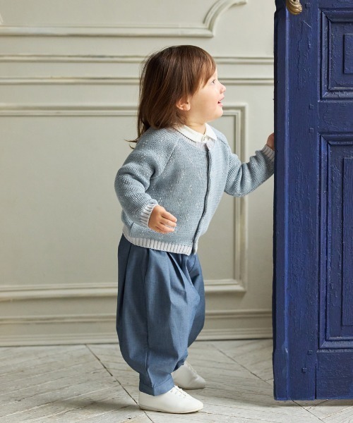 10mois(ディモワ)の「【10mois(ディモワ) 】タックバルーンパンツ 80・90・100cm(その他パンツ・キッズ・グレー/ネイビー・80cm/90cm/100cm)」の14枚目の写真