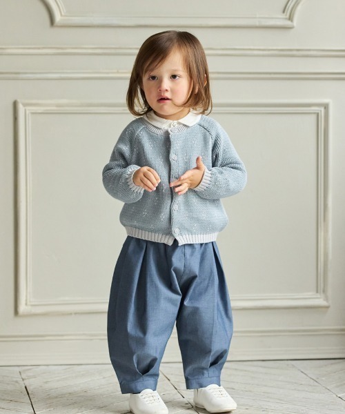 10mois(ディモワ)の「【10mois(ディモワ) 】タックバルーンパンツ 80・90・100cm(その他パンツ・キッズ・グレー/ネイビー・80cm/90cm/100cm)」の13枚目の写真