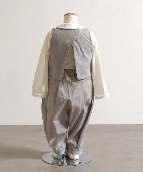 10mois(ディモワ)の「【10mois(ディモワ) 】タックバルーンパンツ 80・90・100cm(その他パンツ・キッズ・グレー/ネイビー・80cm/90cm/100cm)」の9枚目の写真
