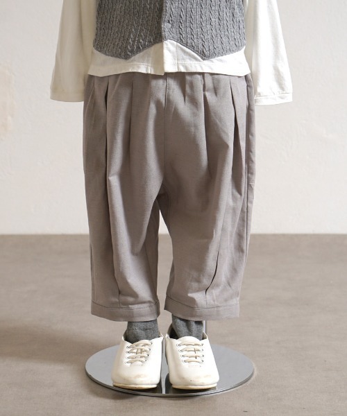 10mois(ディモワ)の「【10mois(ディモワ) 】タックバルーンパンツ 80・90・100cm(その他パンツ・キッズ・グレー/ネイビー・80cm/90cm/100cm)」の8枚目の写真