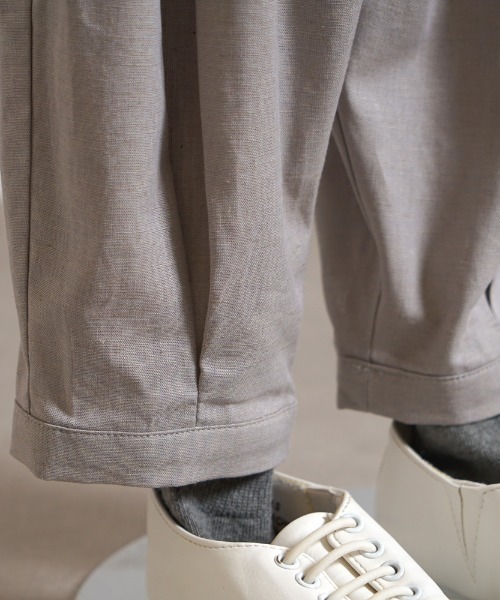 10mois(ディモワ)の「【10mois(ディモワ) 】タックバルーンパンツ 80・90・100cm(その他パンツ・キッズ・グレー/ネイビー・80cm/90cm/100cm)」の7枚目の写真