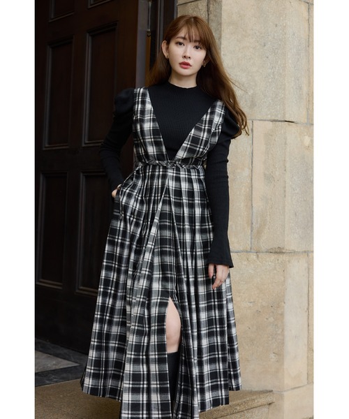【人気商品】Classic Plaid Jumper Dress Classic Plaid Jumper Dress