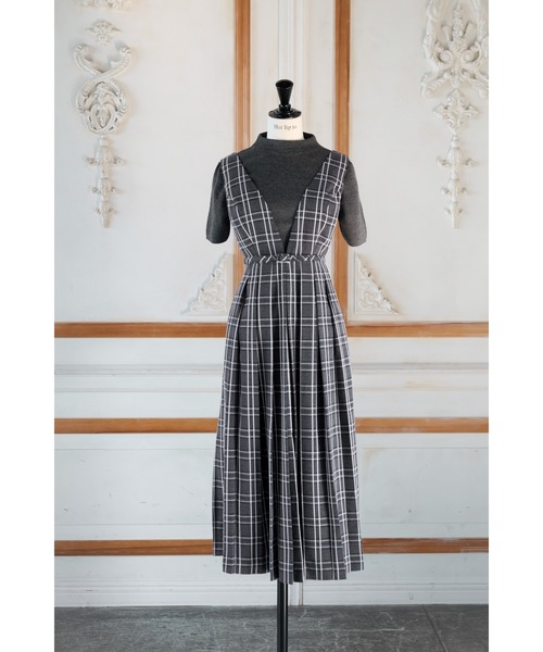 Classic Plaid Jumper Dress（ジャンパースカート）｜Her lip to（ハー