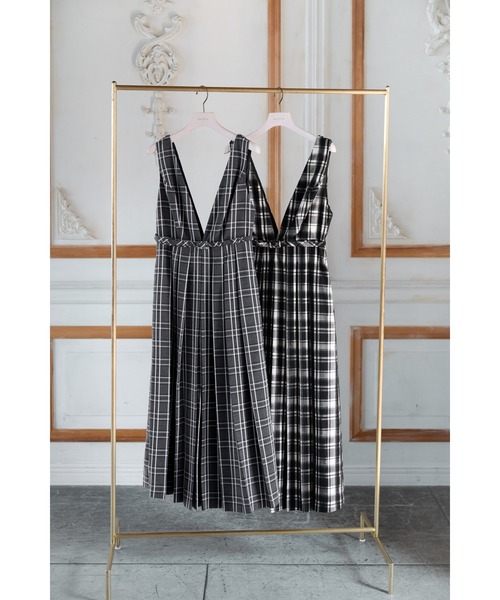 Her lip to（ハーリップトゥー）の「Classic Plaid Jumper Dress