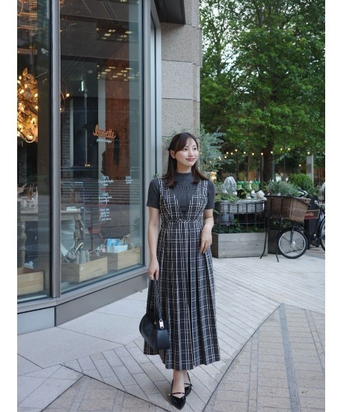 Her lip to（ハーリップトゥー）の「Classic Plaid Jumper Dress