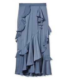 フリルアシメスカート