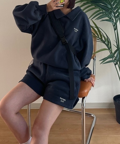 nemne store（ネンネストア）の「【keel】裏起毛スウェットショート