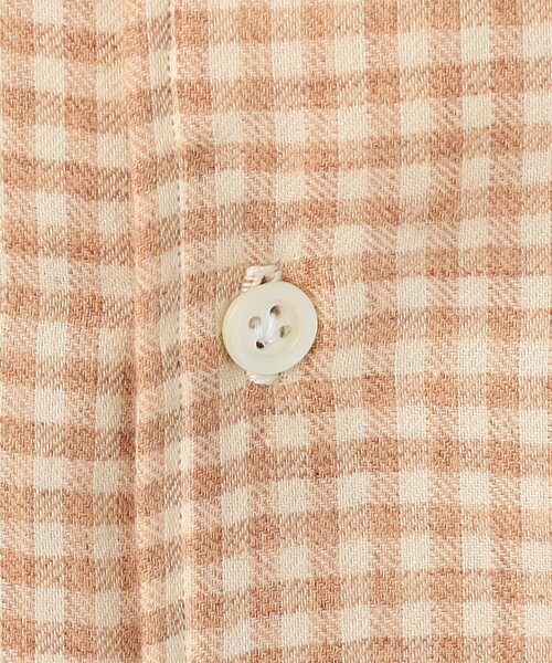 Maria Santangelo（マリアサンタンジェロ）の「【別注】Maria Santangelo コットンウール ワンピースカラーシャツ（シャツ/ブラウス・メンズ・ブラウン系その他/レッド系その他2/ネイビー・40/38/42）」の12枚目の写真