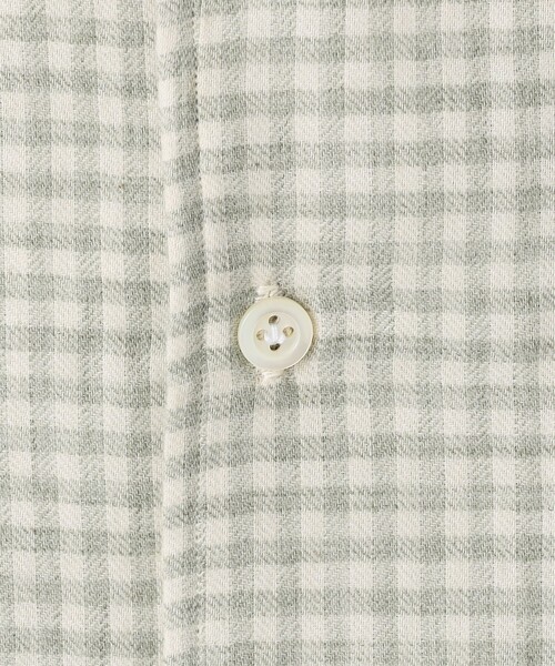 Maria Santangelo（マリアサンタンジェロ）の「【別注】Maria Santangelo コットンウール ワンピースカラーシャツ（シャツ/ブラウス・メンズ・ブラウン系その他/レッド系その他2/ネイビー・40/38/42）」の13枚目の写真