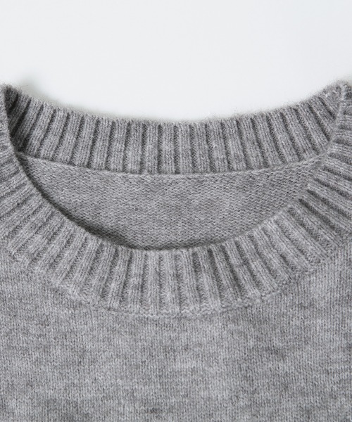 by LEGNA（バイレグナ）の「ビスチェをレイヤードしたようなデザイン。チュールドッキングプルオーバー（ニット/セーター・レディース・ブラック/アイボリー/グレー/ブルー/ピンク/ベージュ・FREE）」の20枚目の写真